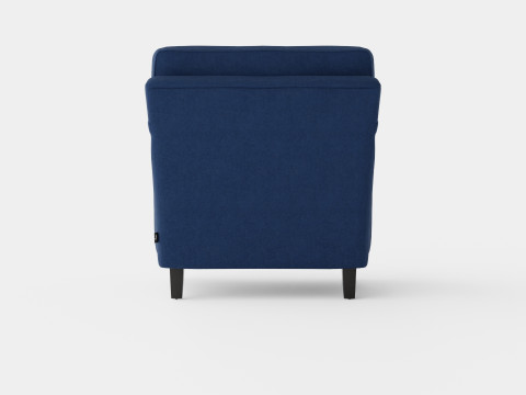 Howard armchair indigo Modelo 3D