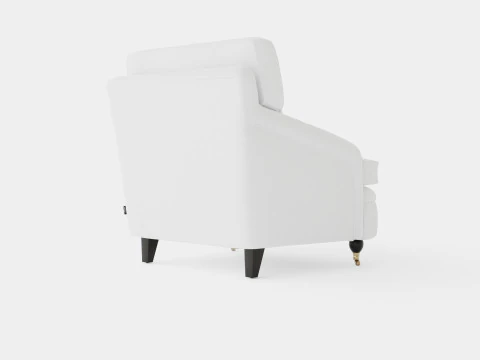 Howard armchair off white 3D Model