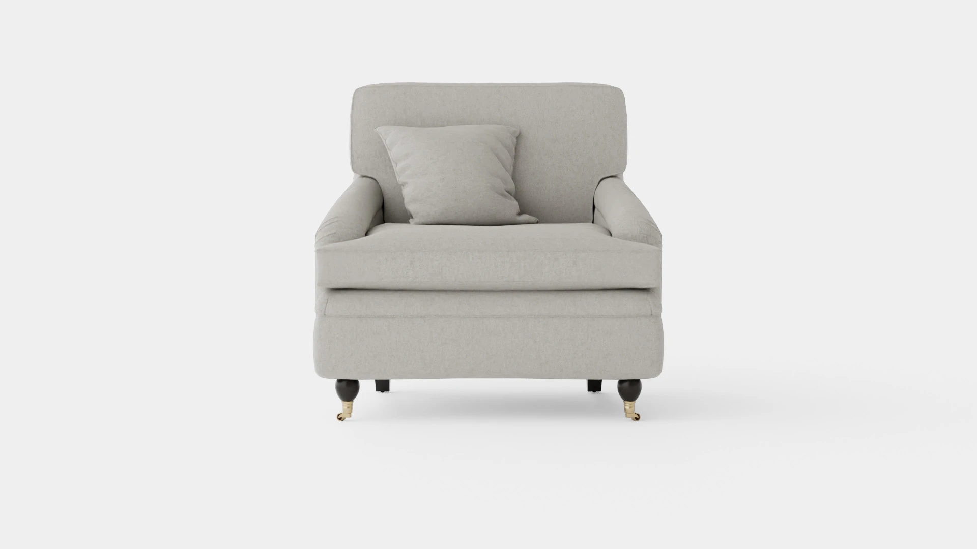 Howard armchair sand 3D Model .c4d .max .obj .3ds .fbx .stl .blend 