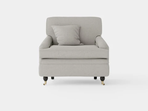 Poltrona Howard areia Modelo 3D