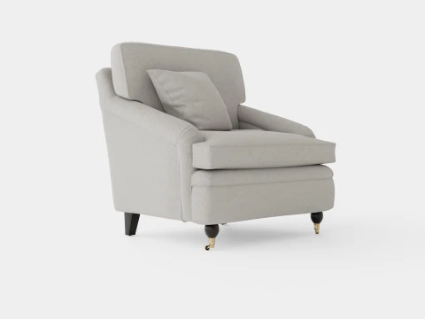 Howard armchair sand 3D Model