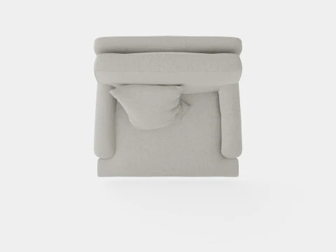 Howard armchair sand 3D Model