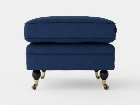 Howard ottoman indigo Modelo 3D