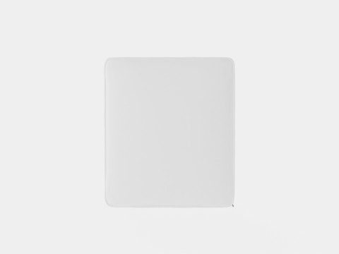 Howard ottoman off white 3D Model