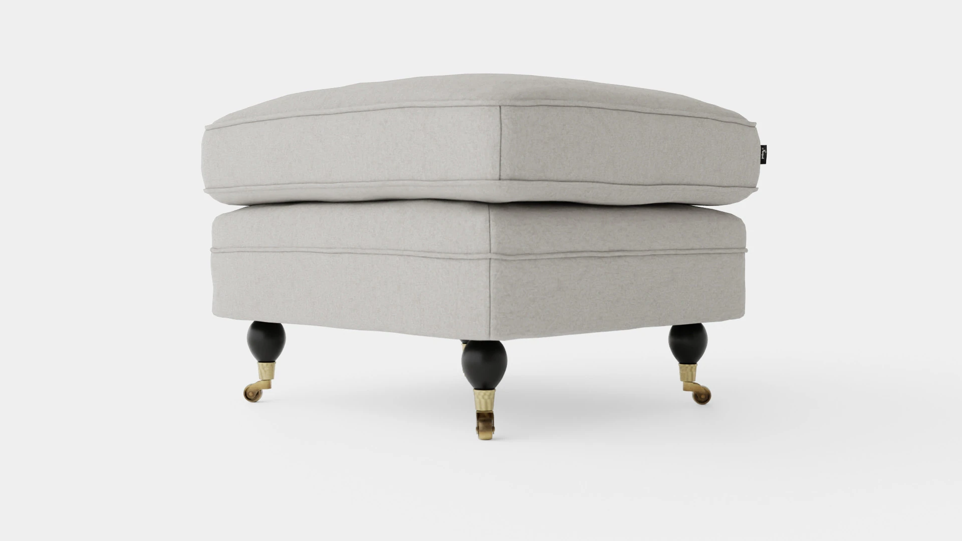 Howard ottoman sand 3D Model .c4d .max .obj .3ds .fbx .stl .blend 