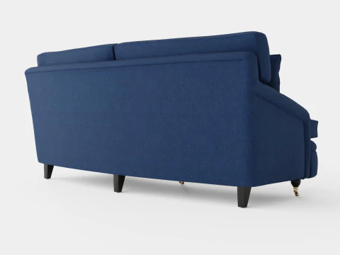 Howard sofa indigo 3D Model