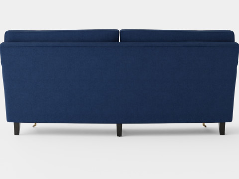 Howard sofa indigo 3D Model
