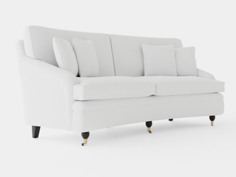 Howard sofa off white 3Dモデル