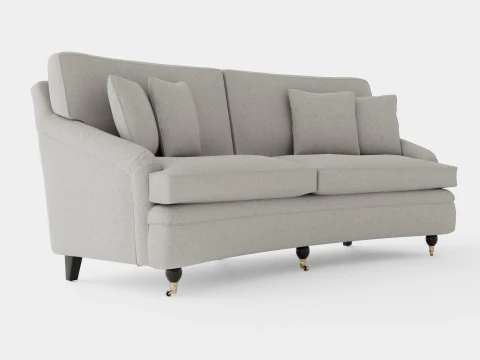 Howard sofa sand 3D Model