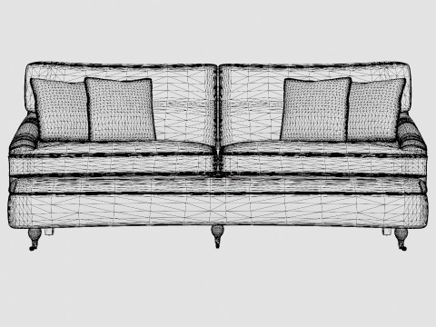 Howard sofa sand 3D मॉडल