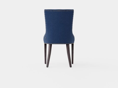Hudson dining chair indigo 3D Модель