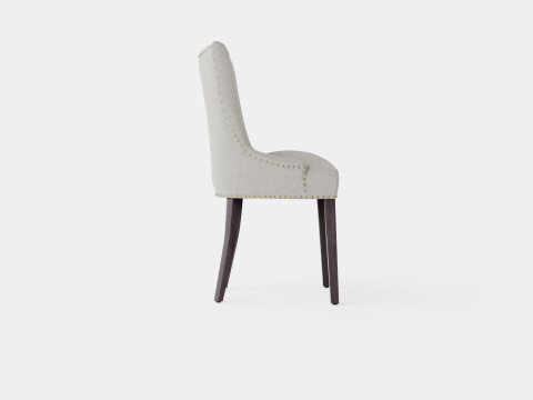 Hudson dining chair sand Modèle 3D