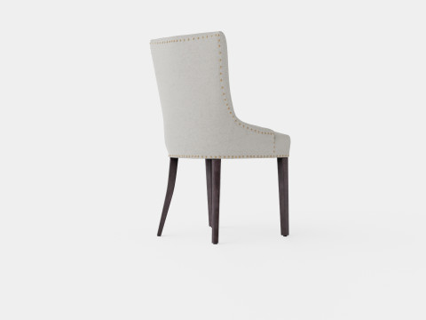 Hudson dining chair sand Modèle 3D