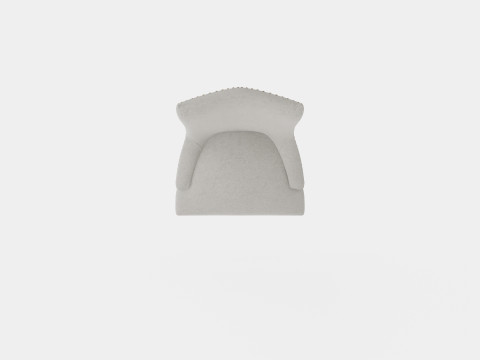 Hudson dining chair sand Modèle 3D