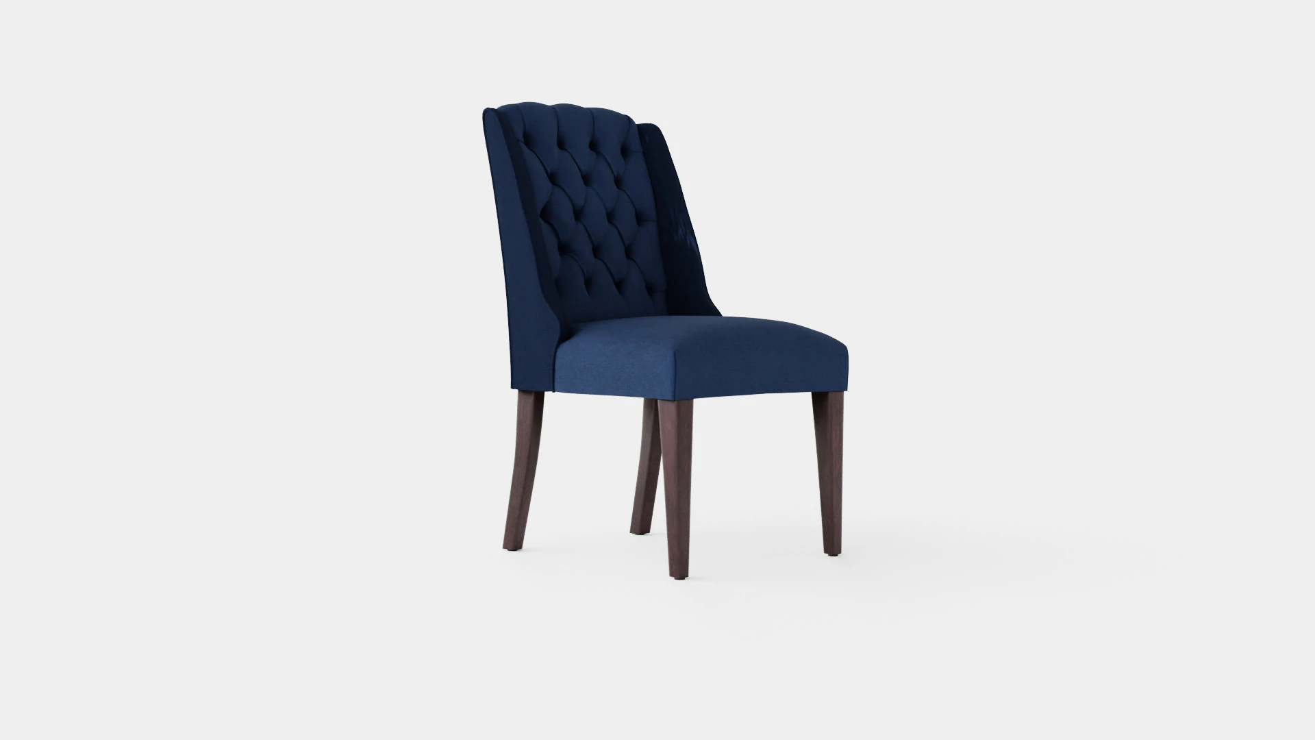 Venice dining chair indigo 3D Model .c4d .max .obj .3ds .fbx .stl .blend