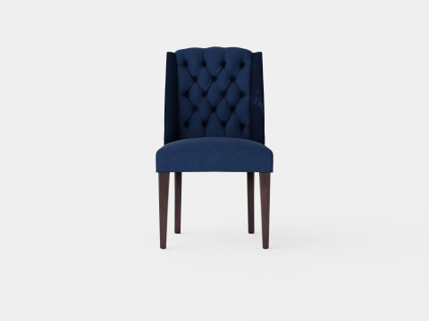 Venice dining chair indigo Modelo 3D