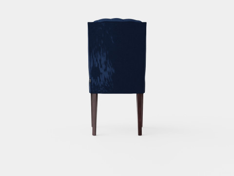Venice dining chair indigo Modelo 3D