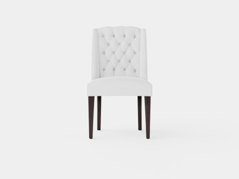 Venice dining chair off white Modèle 3D