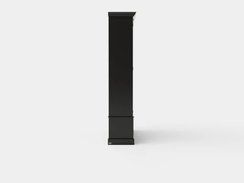 Nobleman display cabinet black 3D Model