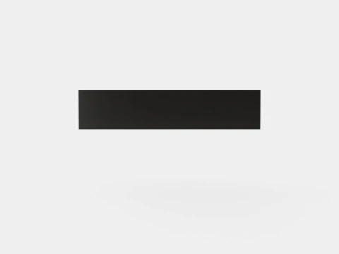 Nobleman display cabinet black 3D Model