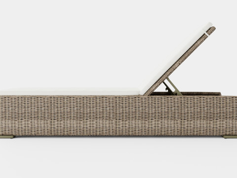 Orlando sun lounger vintage 3D Model