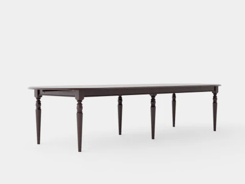 Table &agrave; manger Osterville anglaise Modèle 3D