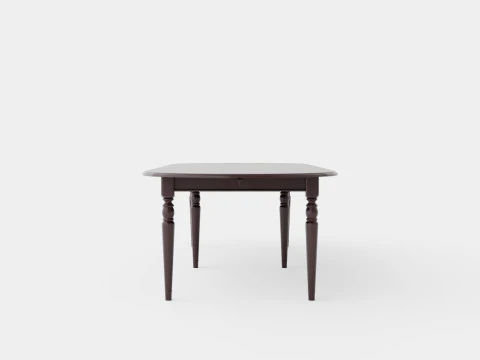 Osterville dining table English 3D Model
