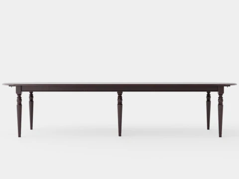 Osterville dining table English 3D Model