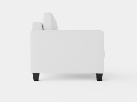 Plaza armchair off white 3Dモデル