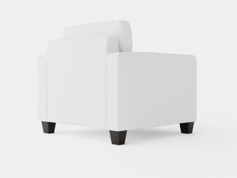 Plaza armchair off white 3Dモデル