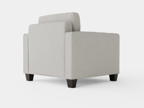 Plaza armchair sand Modelo 3D