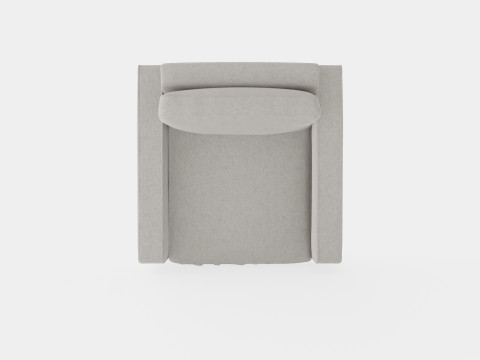 Plaza armchair sand Modelo 3D