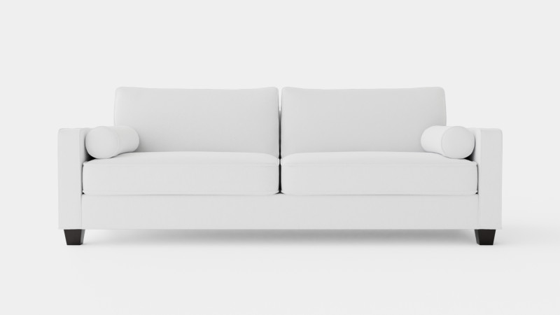 Plaza sofa off white 3D 모델 .c4d .max .obj .3ds .fbx .stl .blend 
