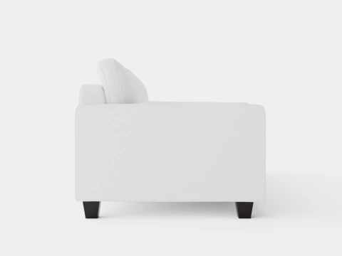 Plaza sofa off white 3D Model