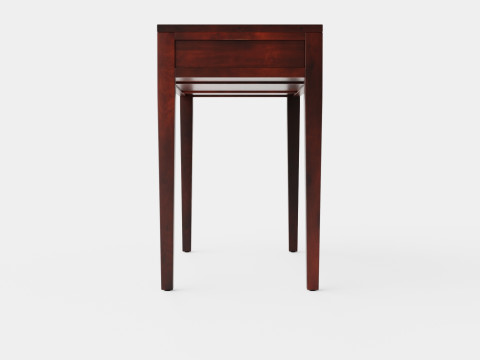 Pocasset desk console table English 3D Model