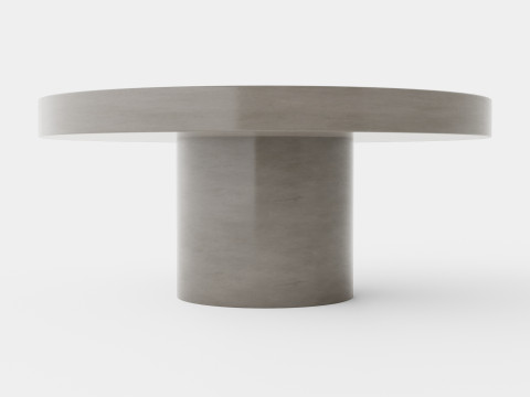 Regent coffee table grey 3D 模型