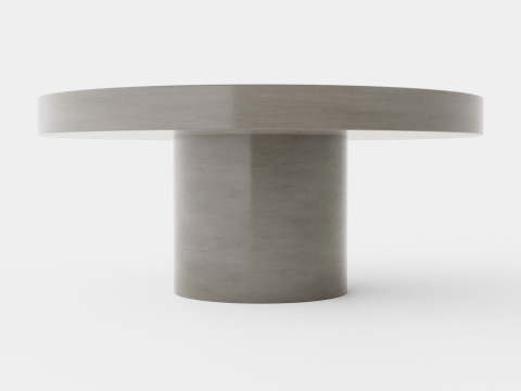 Regent coffee table grey 3D 模型