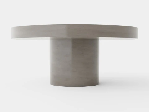 Regent coffee table grey 3D Model