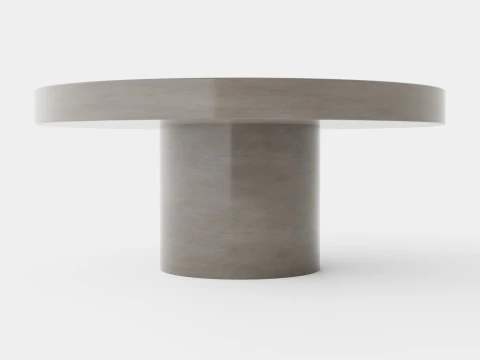 Regent coffee table grey 3D Model