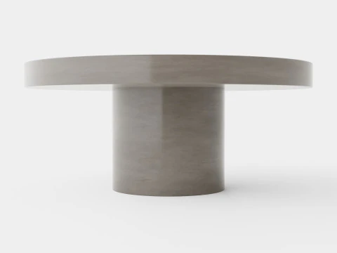 Regent coffee table grey 3D Model