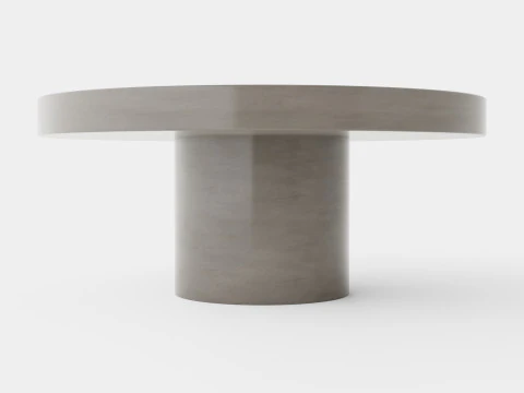 Regent coffee table grey 3D Model
