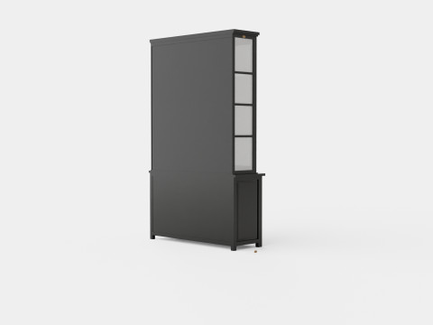 Rhode Island display cabinet black Modelo 3D