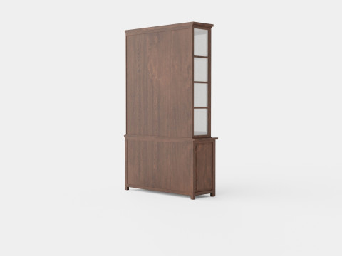 Rhode Island display cabinet wenge 3D Модель