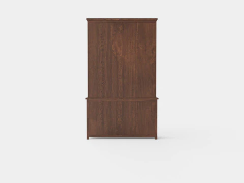 Rhode Island display cabinet wenge 3D Model