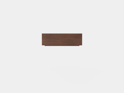 Rhode Island display cabinet wenge 3D Model