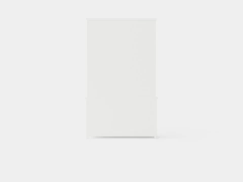 Rhode Island display cabinet white 3D Model