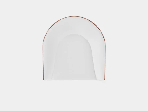 Ryder armchair off white 3D Model