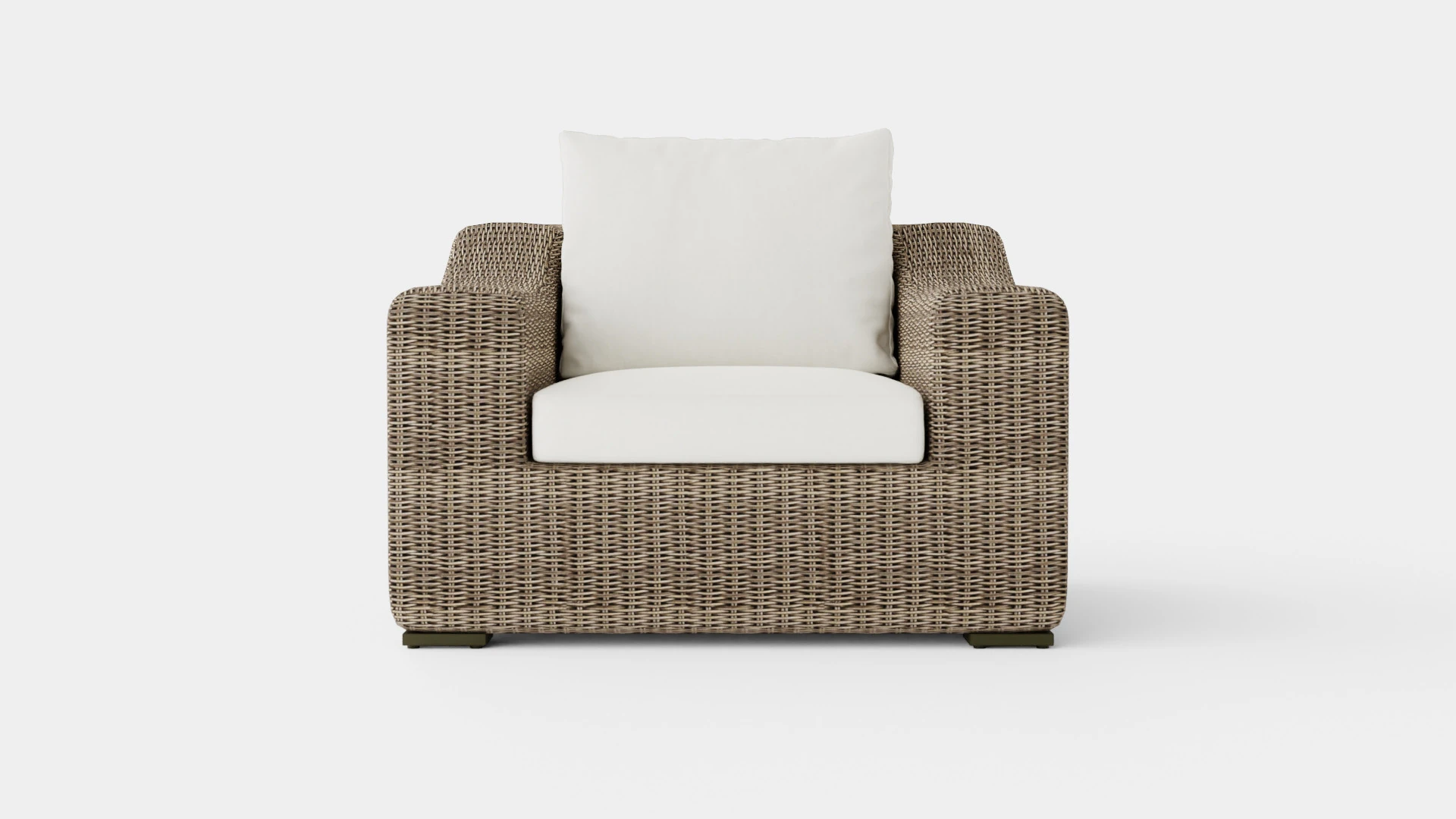 San Diego armchair vintage 3D Model .c4d .max .obj .3ds .fbx .stl .blend 