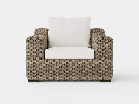 San Diego armchair vintage 3D Model