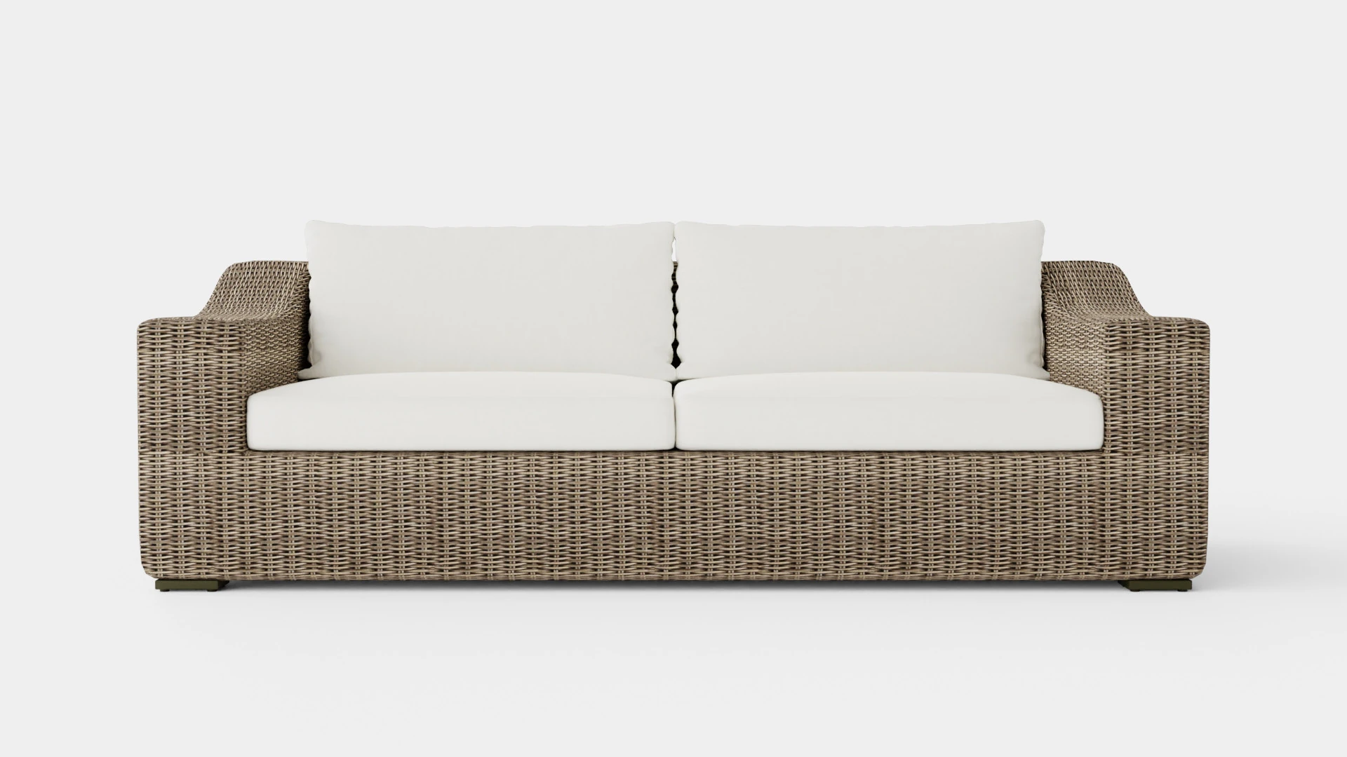 San Diego sofa vintage 3 seat including cushions 3D Model .c4d .max .obj .3ds .fbx .stl .blend 